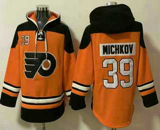 Men's Philadelphia Flyers #39 Matvei Michkov Orange Ageless Must Have Lace Up Pullover Hoodie,We sell and wholesale Men's Philadelphia Flyers #39 Matvei Michkov Orange Ageless Must Have Lace Up Pullover Hoodie on line form chian!